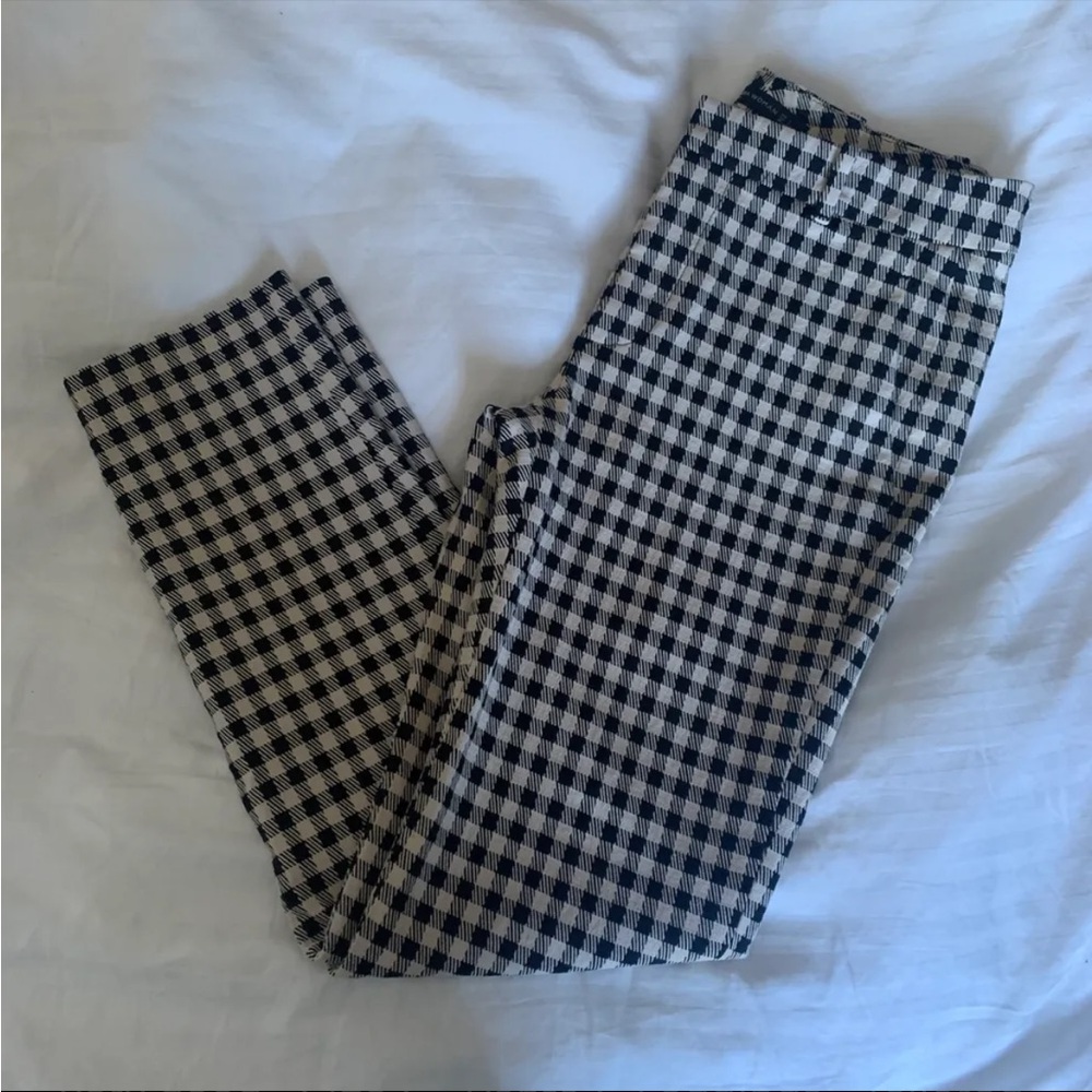 Zara checkered pants